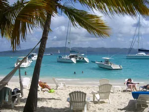 Jost Van Dyke, a laid-back party island.