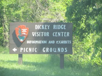 Dickey Ridge Visitor Center in Shenandoah National Park.