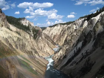 Majestic view of the Yellowstone Valley.